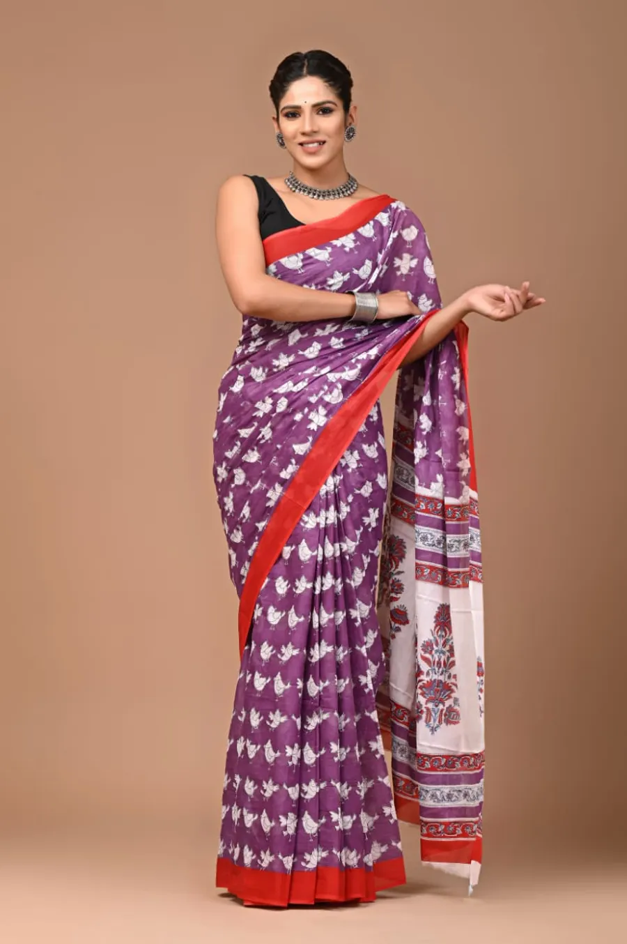 Exclusive New Cotton Mulmul Saree